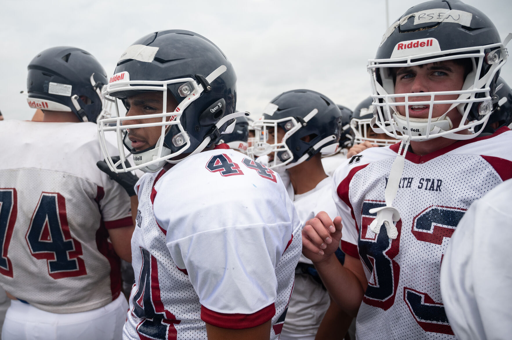 Lincoln North Star football practice, 8:15 a.m.